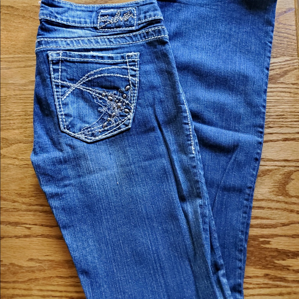 Silver jeans